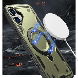 Чехол Magneto Case с кольцом для iPhone 16 Plus