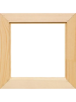 Деревянная рама 40x40 для картин на подрамнике сеч. 40x18