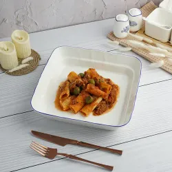 Салатник 1800 мл 25*25 см h6 см квадратный Sea Flower P.L. Proff Cuisine [6]