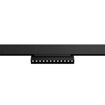 Магнитный трековый светодиодный светильник 12W 3000K A4678PL-1BK чёрный Linea Arte Lamp
