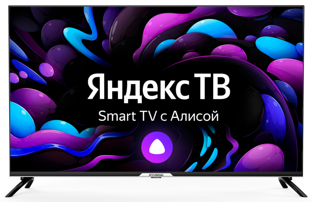 Телевизор ЖК 43" Hyundai H-LED43GU7003 черный