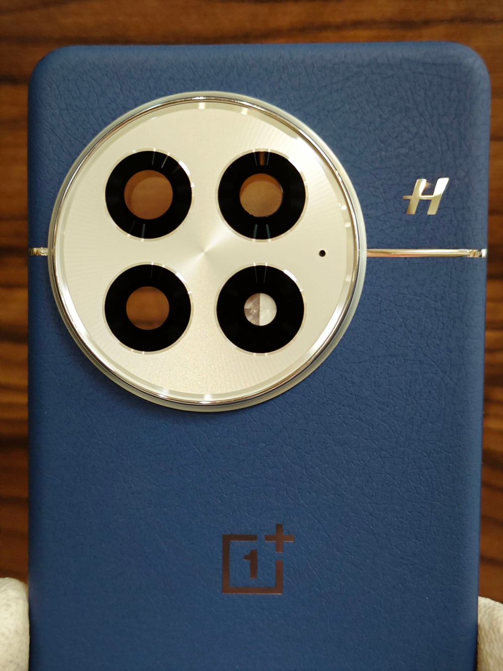 Задняя крышка для OnePlus 13 Original (экокожа) цвет: Синий / Blue (в сборе со стеклом камеры)