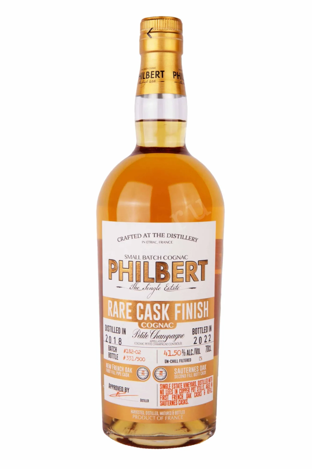 Коньяк Philbert Rare Cask Finish Petite Champagne, 0.7 л
