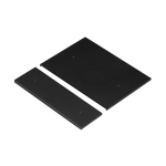 INTELLIGENT ARLIGHT Накладка панели KNX-23-2G-SUF Black (Backlight) (IARL, IP20 Металл, 2 года)