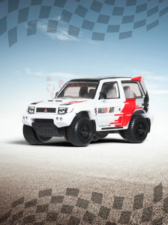 Машинка Хот Вилс Премиум Mitsubishi Pajero GJT68 JBL26