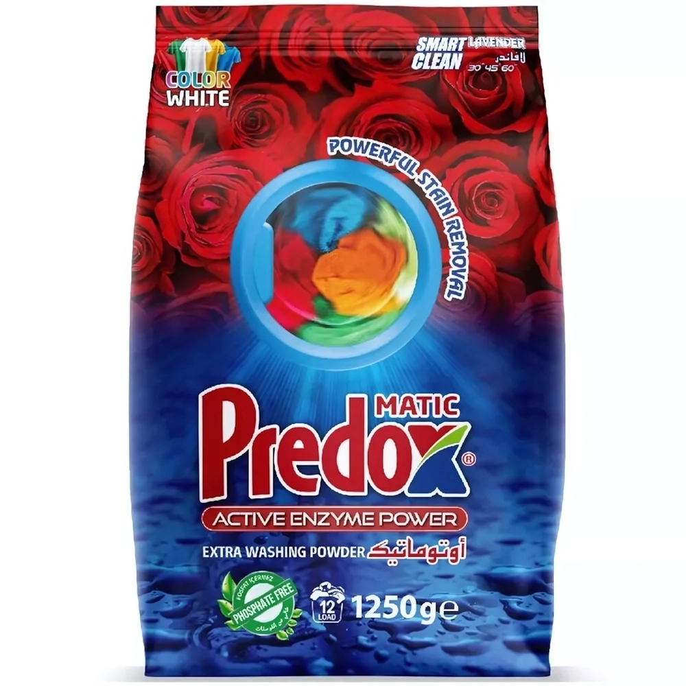 Порошок стиральный PREDOX Роза 1,25 кг