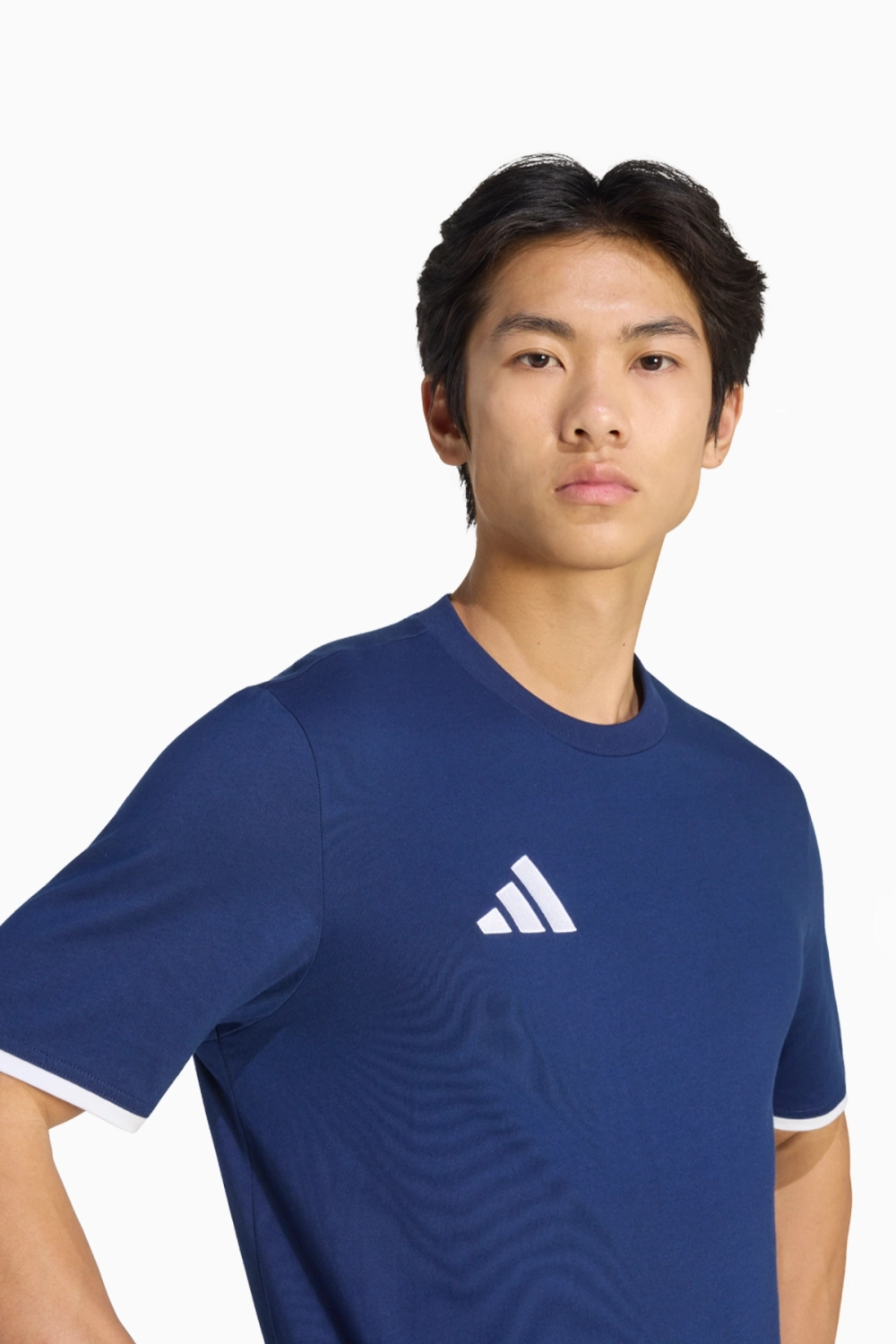 Футболка adidas Entrada 26 Tee - темно-синий