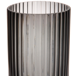 Ваза стеклянная «GREY GLASS» 12*25см