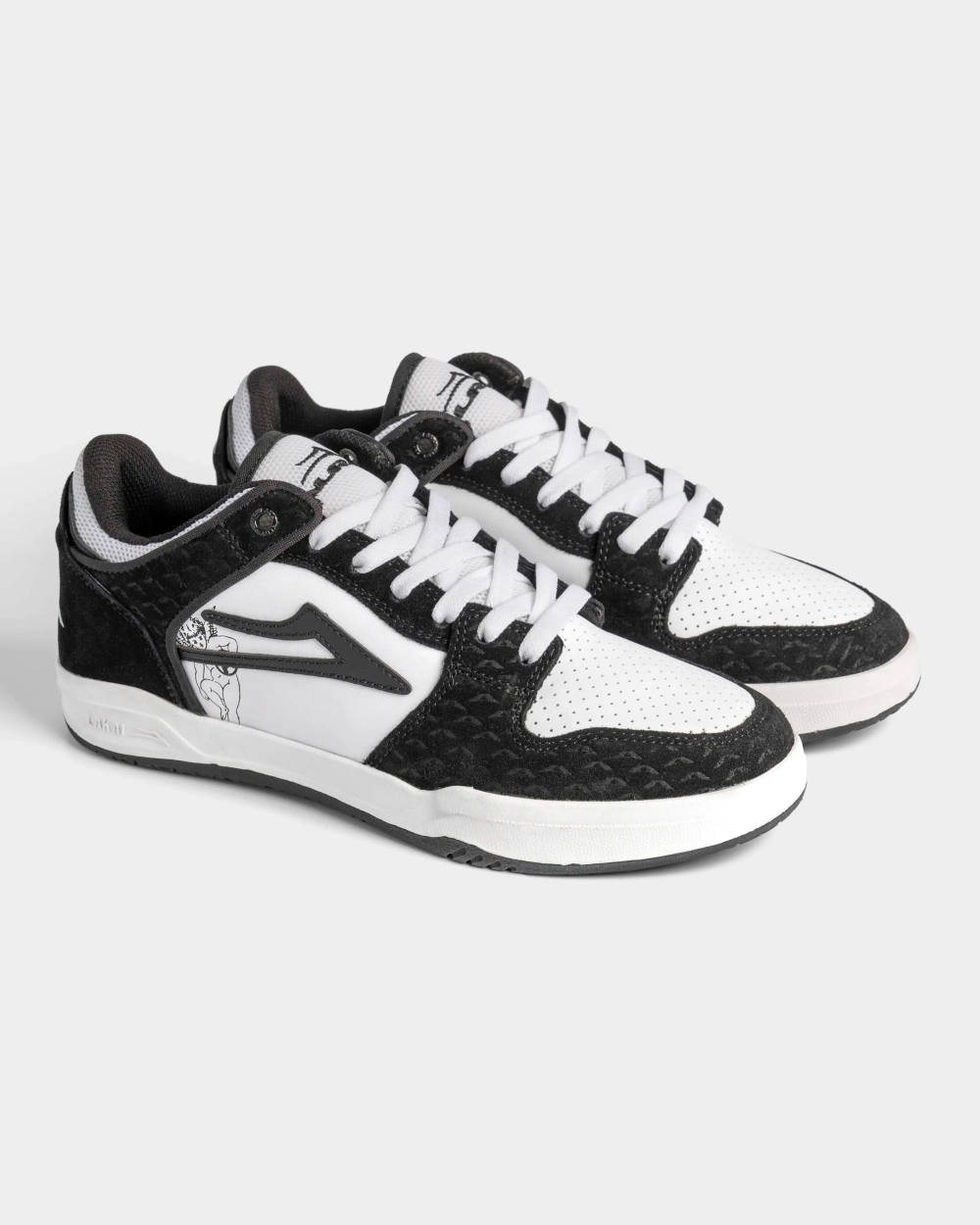 Кеды Lakai x Aura Telford Low: Black (Q2-26)
