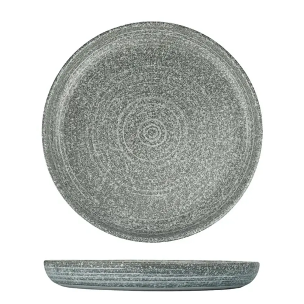 Тарелка с бортом d 25,8 см h3,1 см Glossy Stone Untouched Taiga P.L. Proff Cuisine [1]