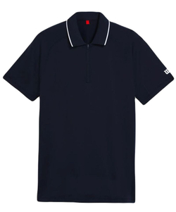 Мужское теннисное поло Wilson Team Seamless Polo 2.0 - небесный