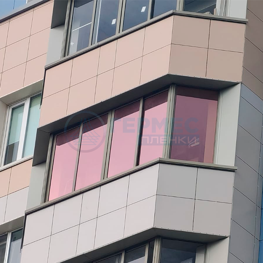 Пленка солнцезащитная зеркальная SOLAR BRONZE 35 LUXFIL, рулон (размер 1,524x30м.)