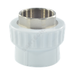 Муфта PP-R комбинированная белая Дн 40х1 1/2" ВР под ключ VALFEX 10134240