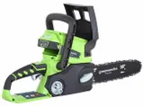 Цепная пила аккумуляторная Greenworks, Арт. 2000007, G24CS25, 24V, 25см, без АКБ и ЗУ — фото 6
