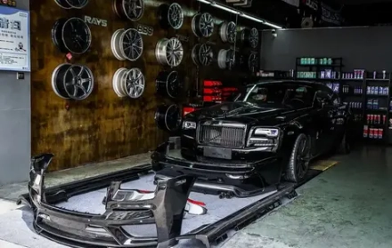 Оригинальный карбоновый обвес для ROLLS-ROYCE WRAITH DAWN Ролс Ройс Давн