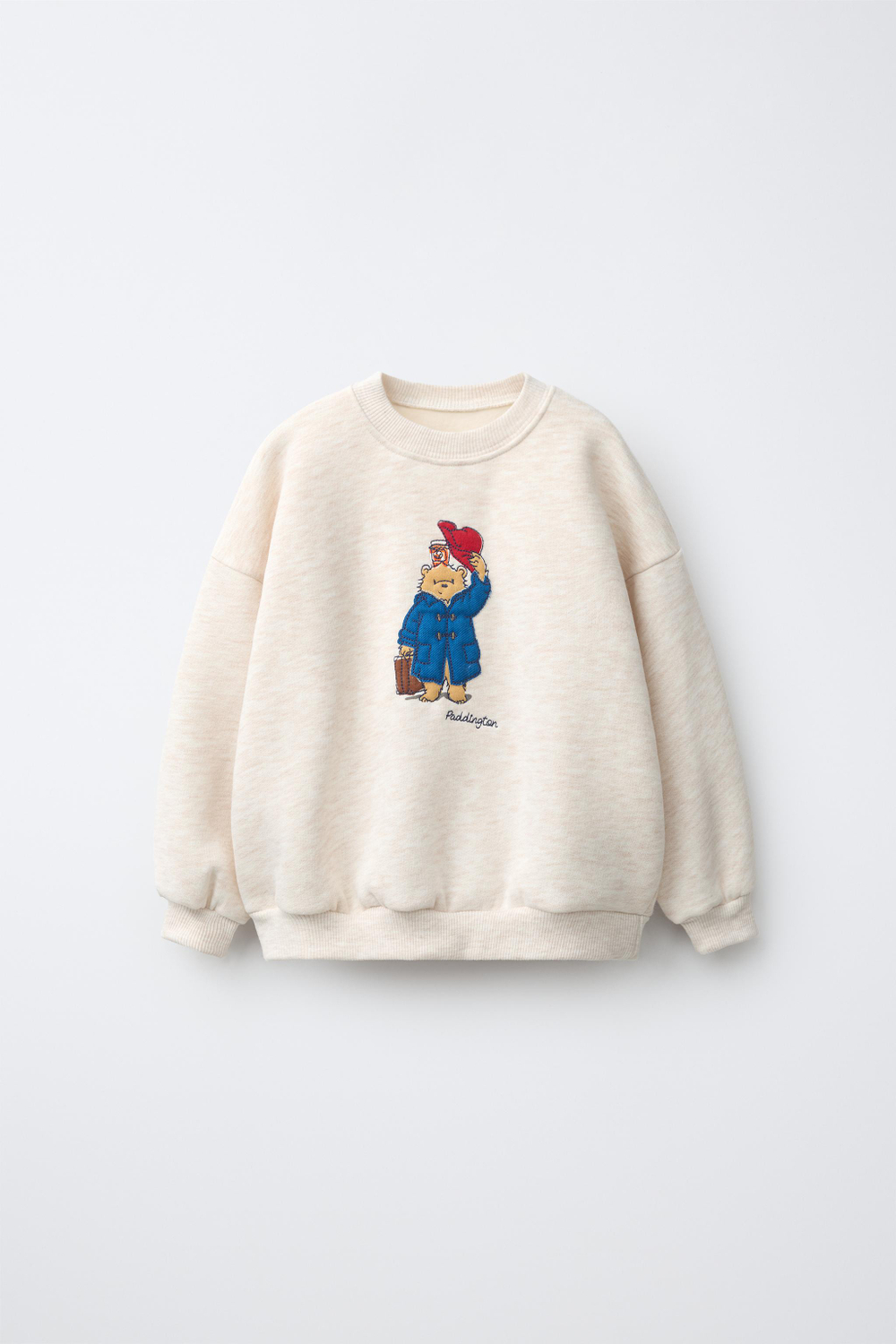 ZARA ХУДИ С ПРИНТОМ PADDINGTON™, ПЕСОЧНЫЙ МЕЛАНЖ