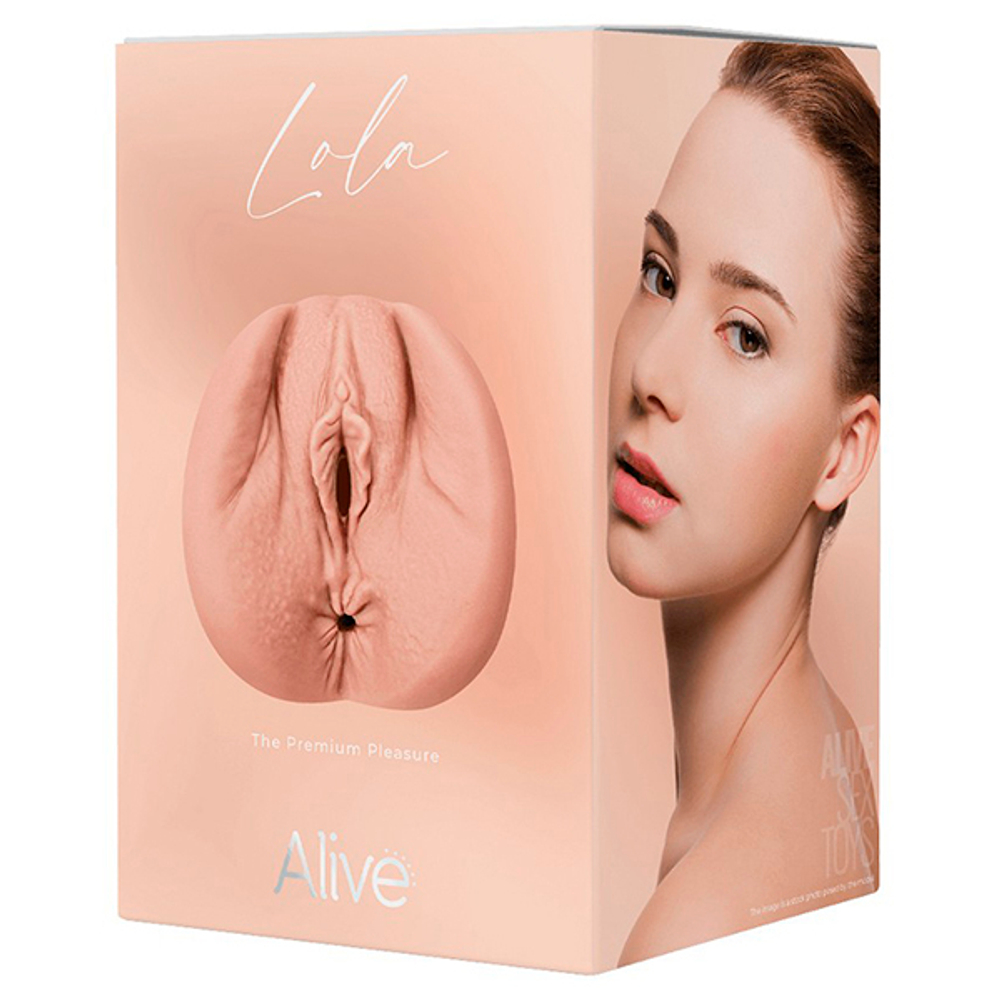 Мастурбатор 14,9см с двумя каналами Cnex Alive Lola 30907