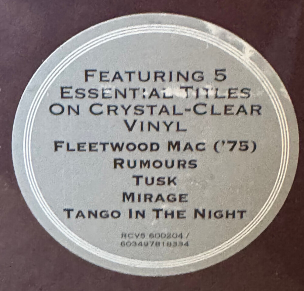 Fleetwood Mac / 1975 To 1987 (Limited Edition)(Coloured Vinyl)(6LP)