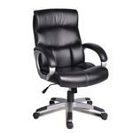 Кресло офисное BRABIX "Impulse EX-505", экокожа, черное, 530876