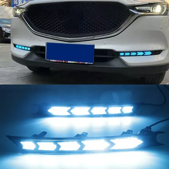 Дневные ходовые огни Мазда СХ-5 2017-2019 V11 type