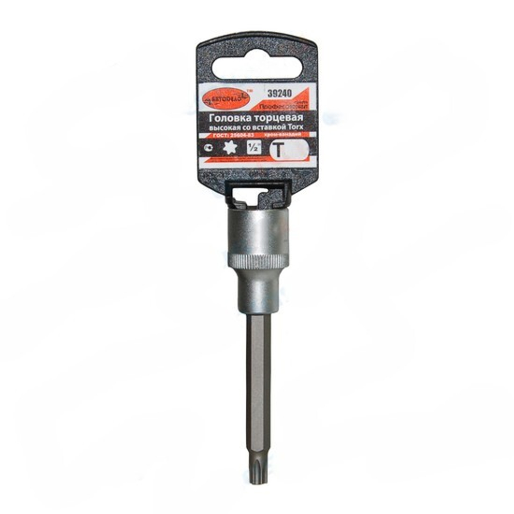 Головка с вставкой Torx 1/2" T40 L=100 мм Professional