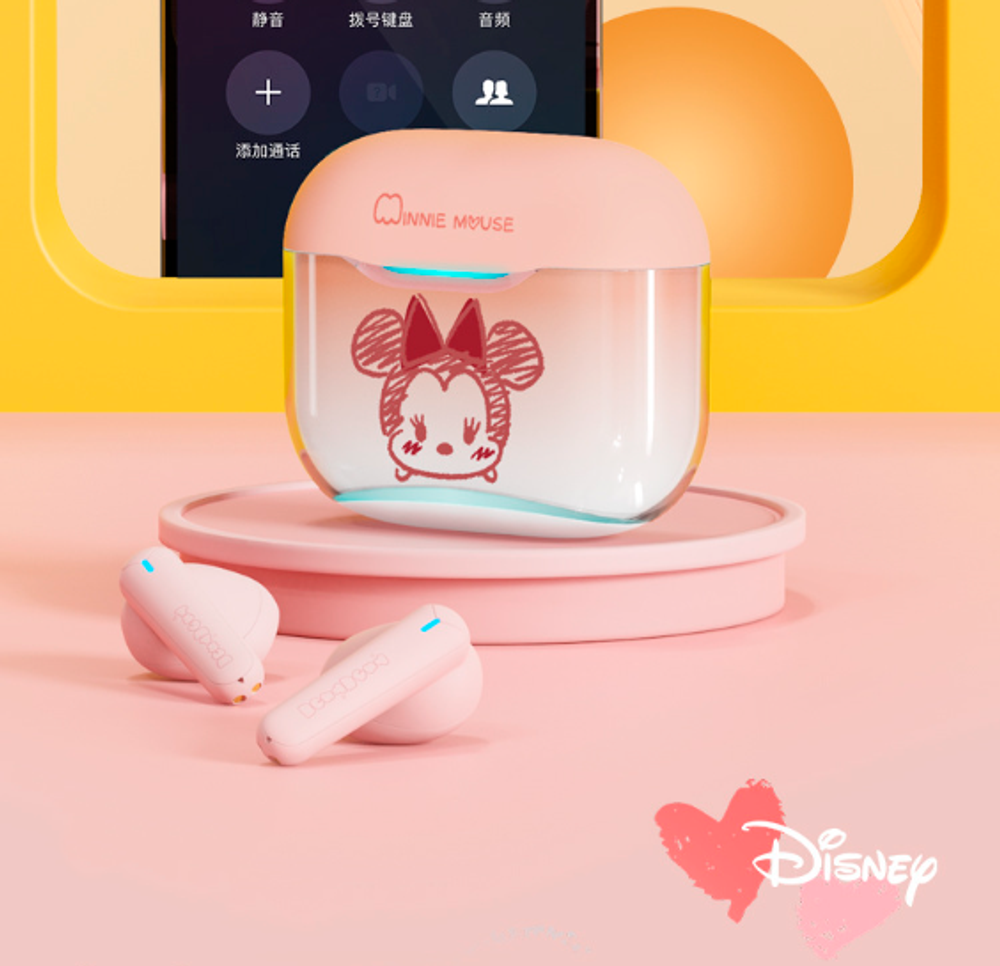 Беспроводные наушники "Minnie Mouse"