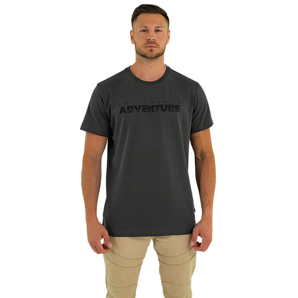 Футболка Triton Adventure Хлопок Серая -