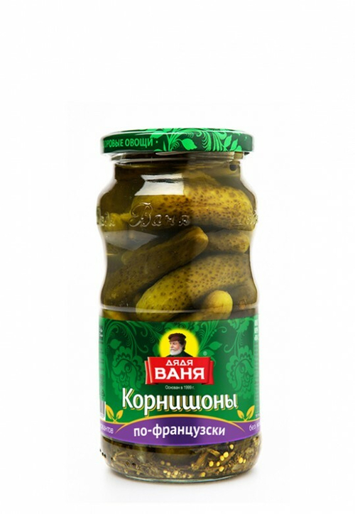 Корнишоны Дядя Ваня По-Французски, 460г