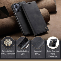 Чехол-книжка CaseMe Matte Xiaomi Redmi Note 12 5G