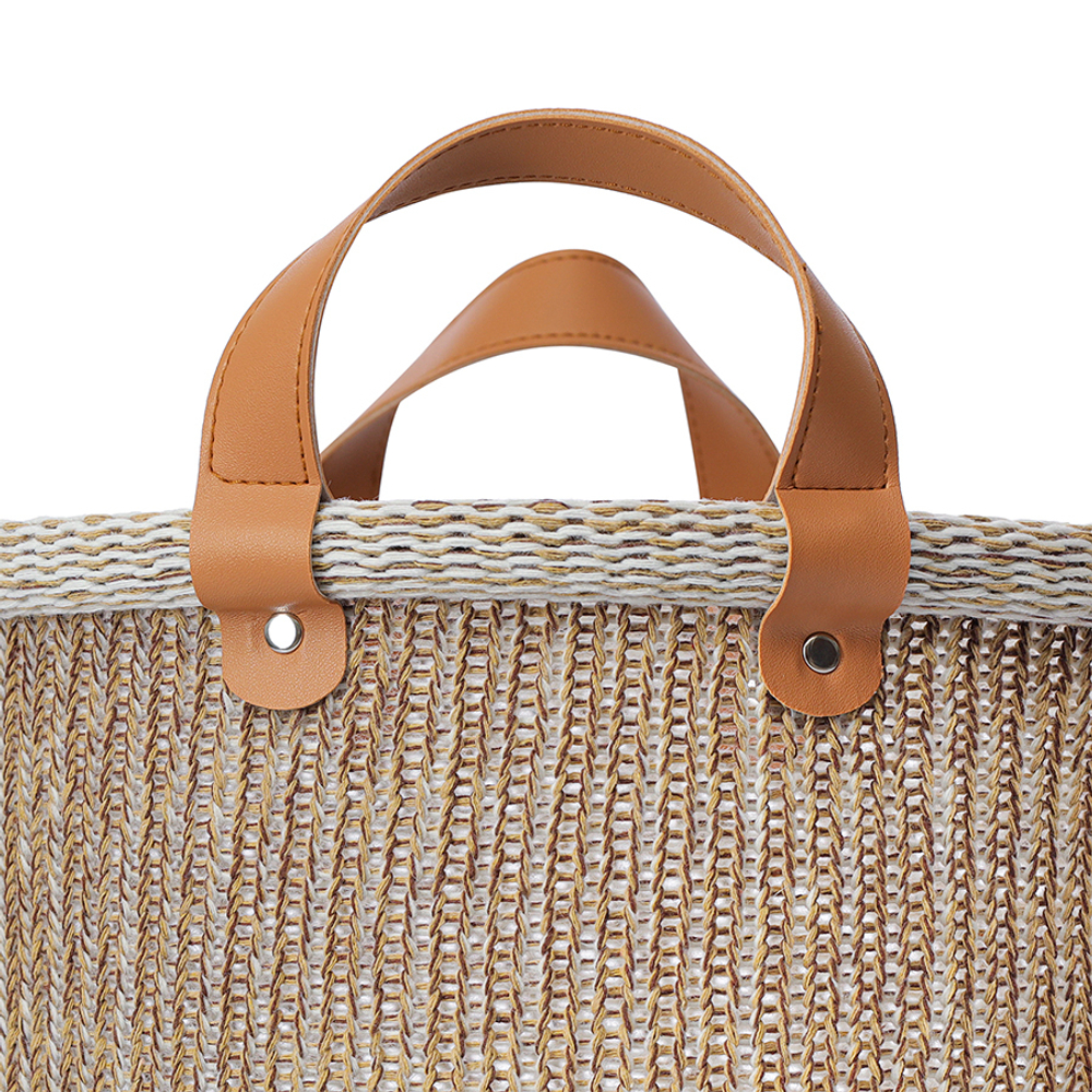 Корзина для хранения Sustainable collection, 11 л, бежевая