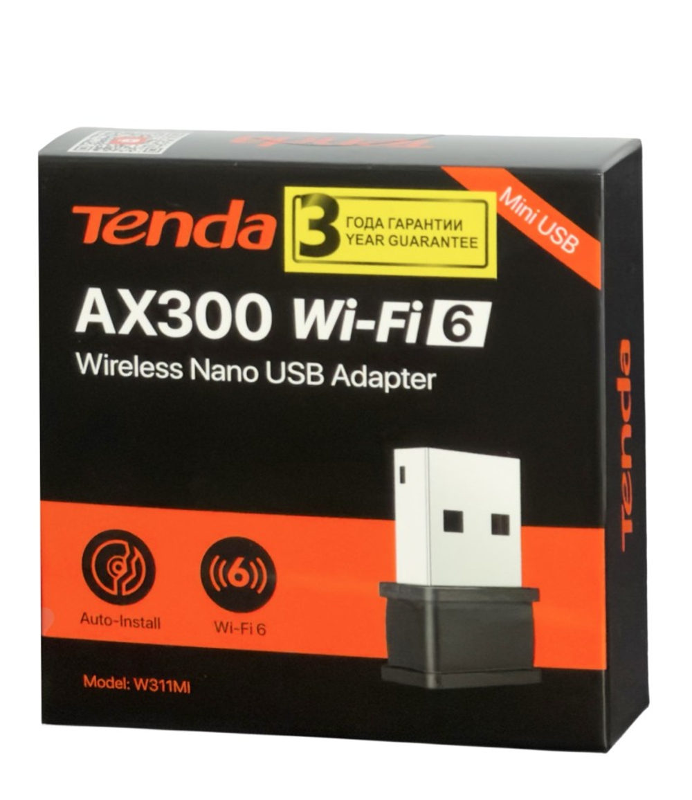 USB-адаптер беспроводной Tenda U3 WIFI адаптер 300Mbps