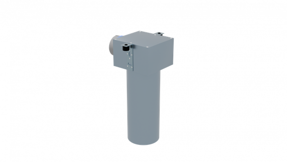 Flexag PCP-125/75x1 пленум вентиляционный потолочный, D125, на 1 выxод, L=300 мм