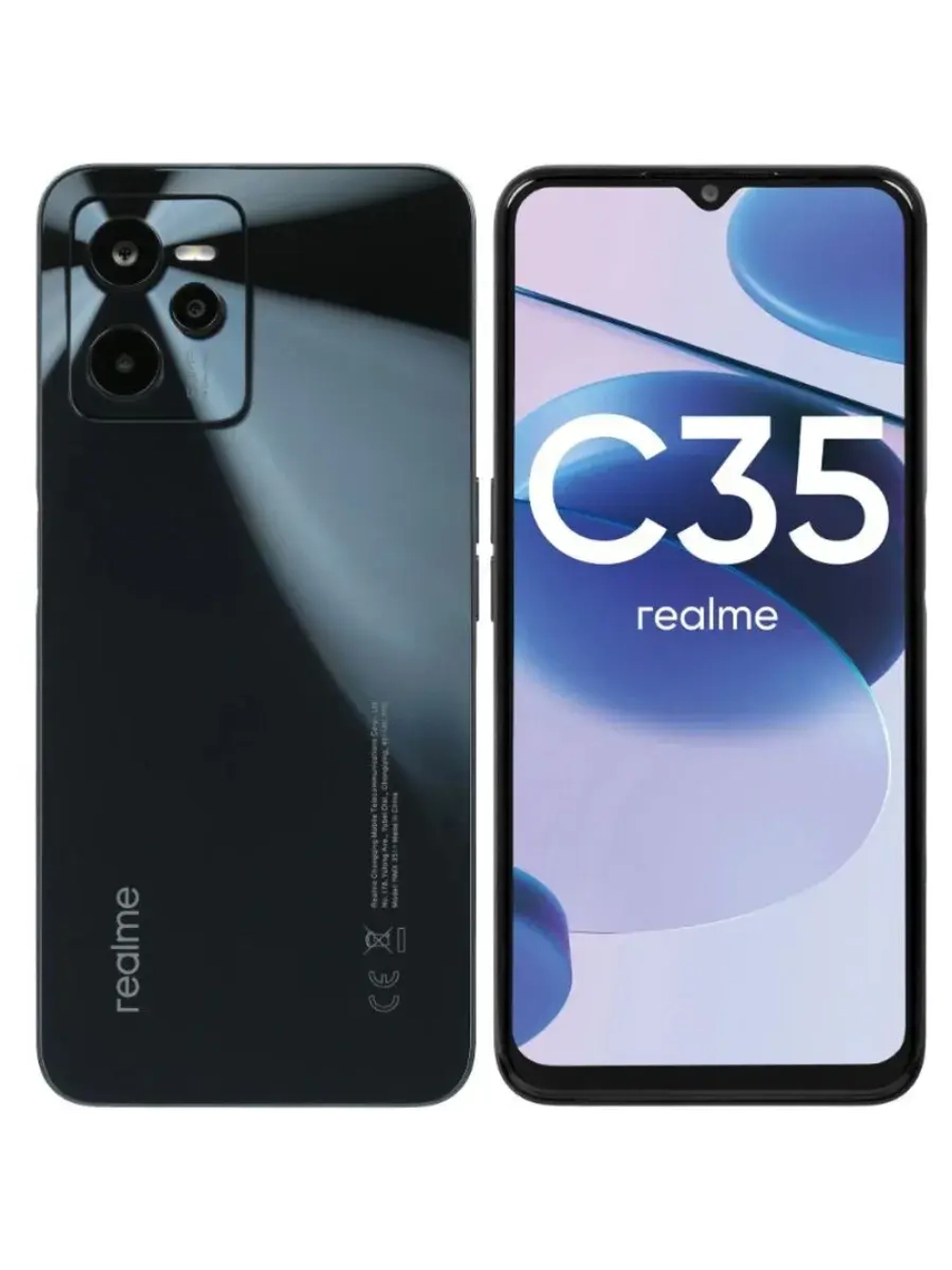 6,6" Смартфон C35 4/64 ГБ 6042394 BLACK