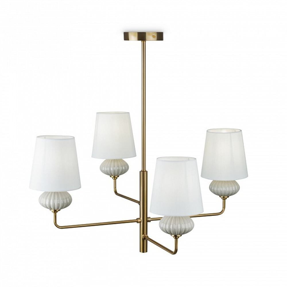 Люстра на штанге Freya Ceramics FR2029PL-04BS