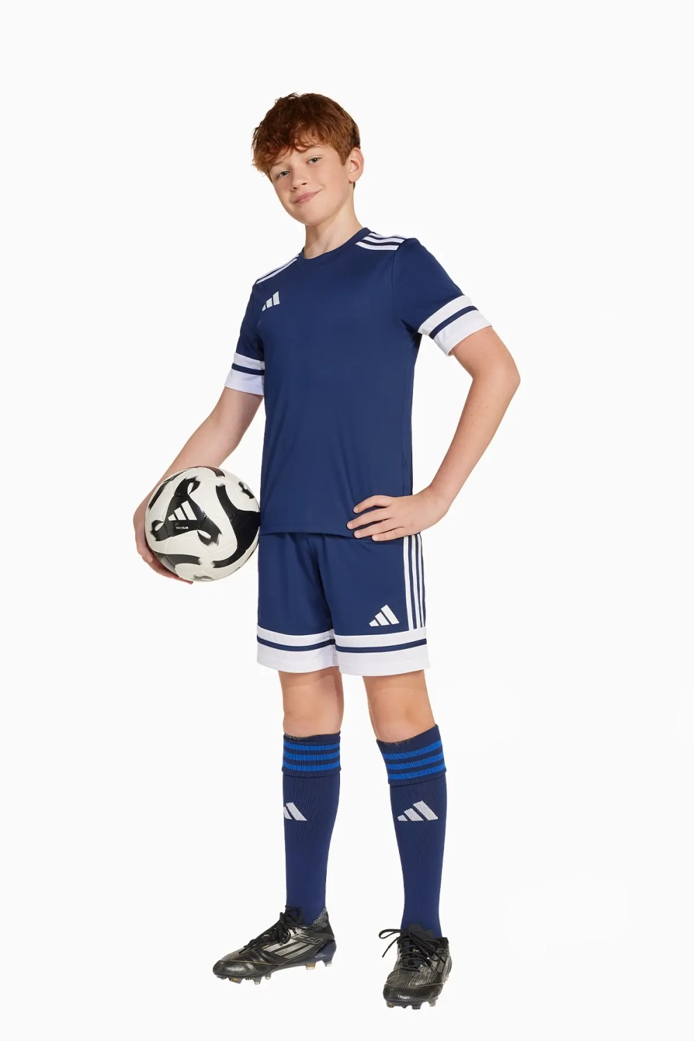 Футболка adidas Squadra 25 Junior - темно-синий