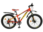Велосипед 24" Varma OFF-ROAD 1.0 р.13" 7ск.  ст.  красный
