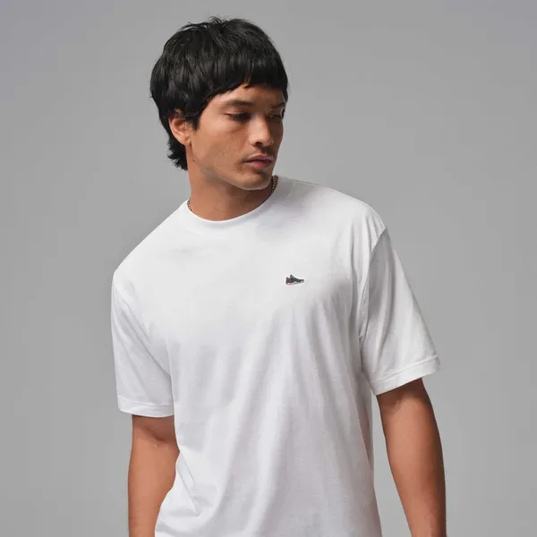 Футболка мужская NIKE M J BRND BR SNKR PCH SS CRW