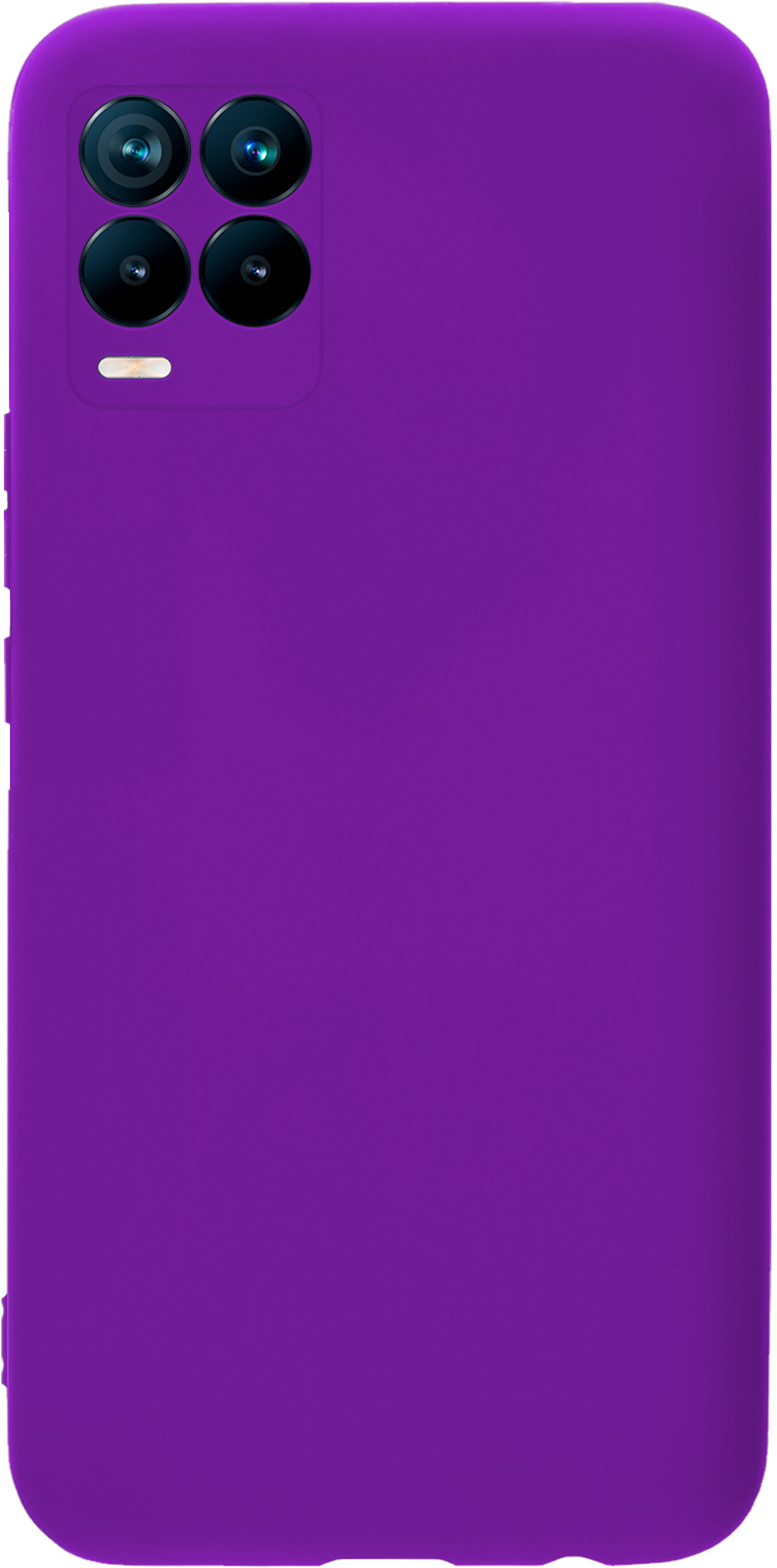 Мягкий Soft Touch чехол из силикона для REALME 8 / 8 PRO с бархатной подкладкой