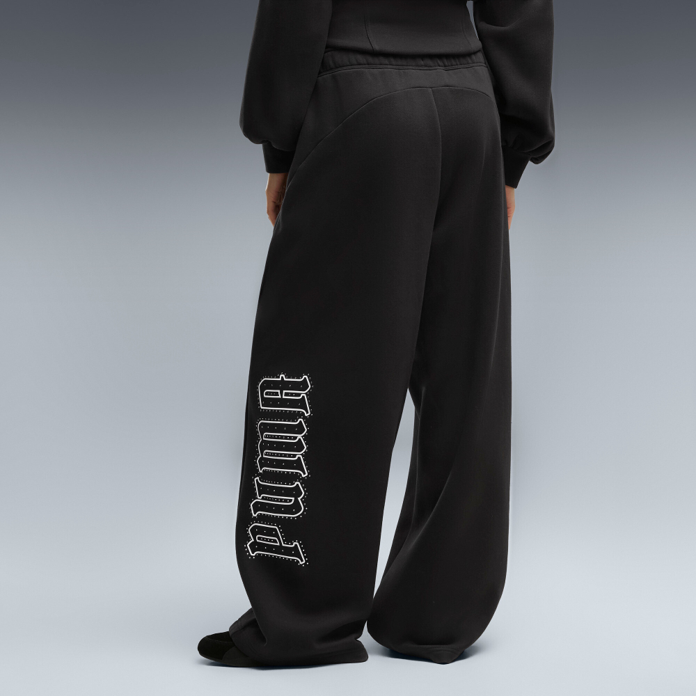 Брюки спортивные женские PUMA STREET GLAM Slouchy Bedazzled Pants FL