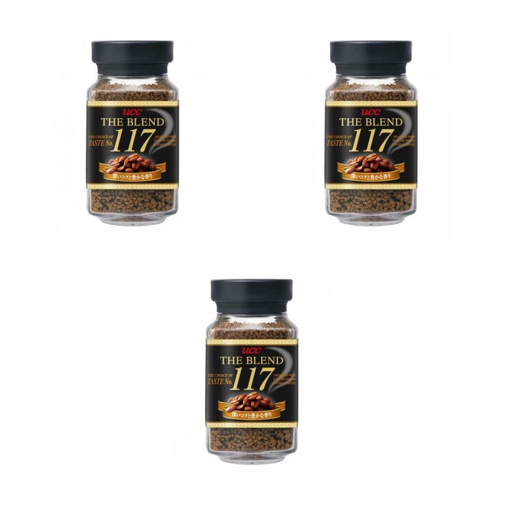 Кофе растворимый UCC The Blend Коллекция 117, 135 г, 3 шт