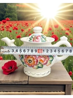 Чайник заварочный Гостеприимный Маки фаянс