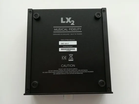 Musical Fidelity LX2-HPA Silver