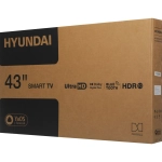 Телевизор Hyundai H-LED43BU7012 43" 4K Ultra HD LED Smart YaOS Frameless черный