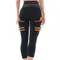 Корректирующие капри SANKOM Yoga BLACK SILVER