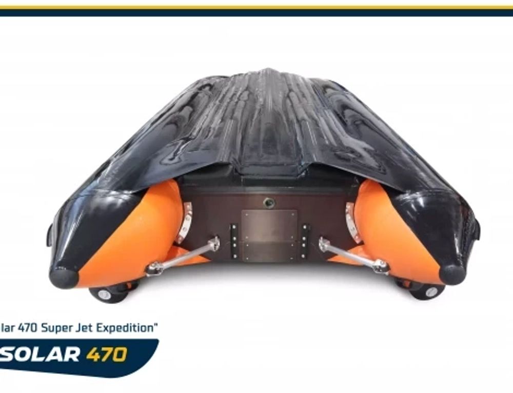 Лодка надувная моторная solar-470 super jet tunnel (expedition)