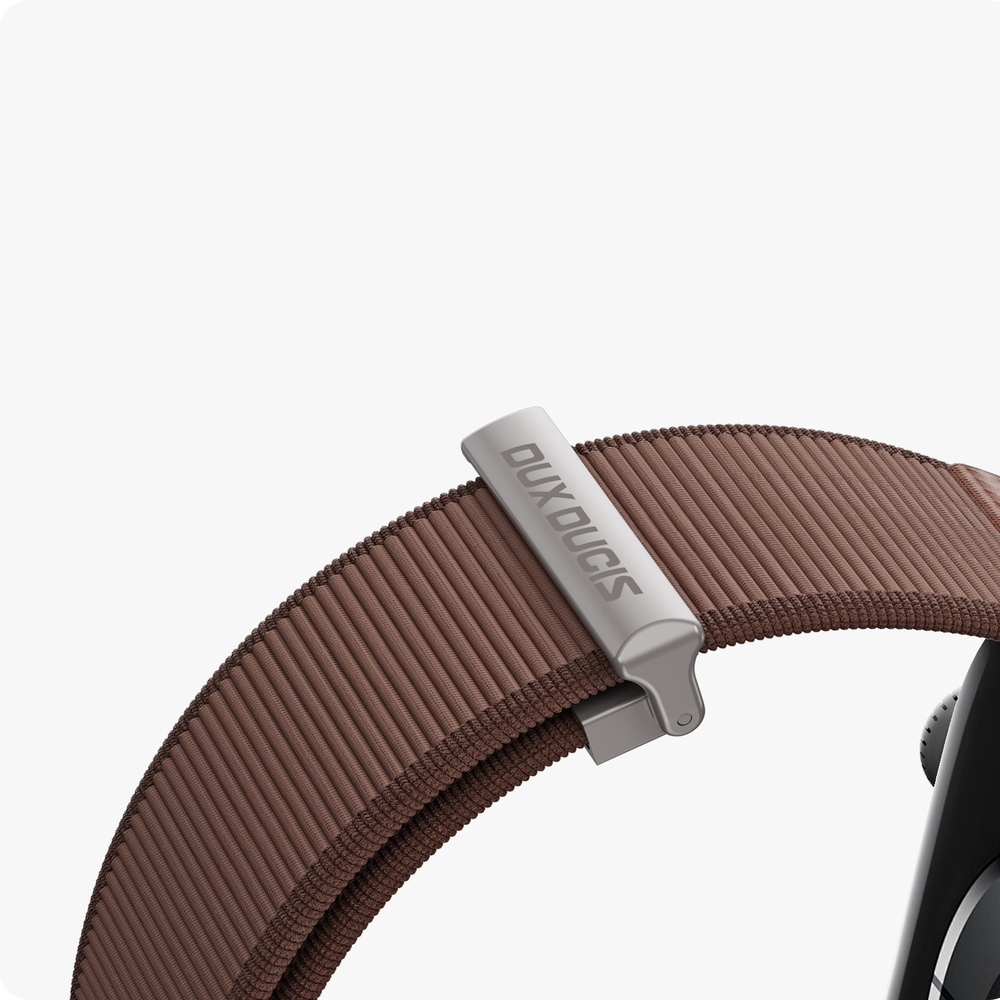 Ремешок коричневого цвета (Sienna) с магнитной фиксацией для смарт часов Apple Watch размером 38, 40, 41 и 42MM, серия Strap (YM Series) от Dux Ducis