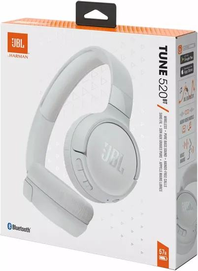 Беспроводные наушники JBL Tune 520BT Белый