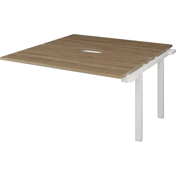 Модуль двойной на металлокаркасе НТМП.ПО.Б2-140Э  1400x1496x750 Аргентум-МП
