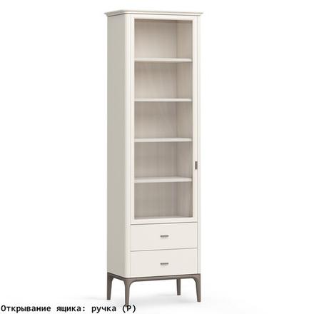 Шкаф книжный малый 2 ящика L Альтэ Pr129LC