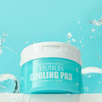 Пэды для лица охлаждающие Derma Factory Edlp xyilitol 5% cooling pad, 210 мл
